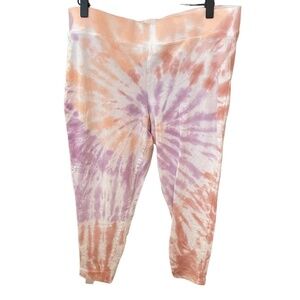 WOMENS TORRID TIE DYE CROPPED LEGGINGS